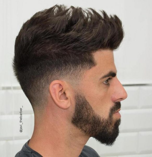 Taper Fade Medium Length Hairstyles for men