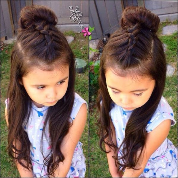 20+ Easy Hairstyles For Girls Kids | Parlours India