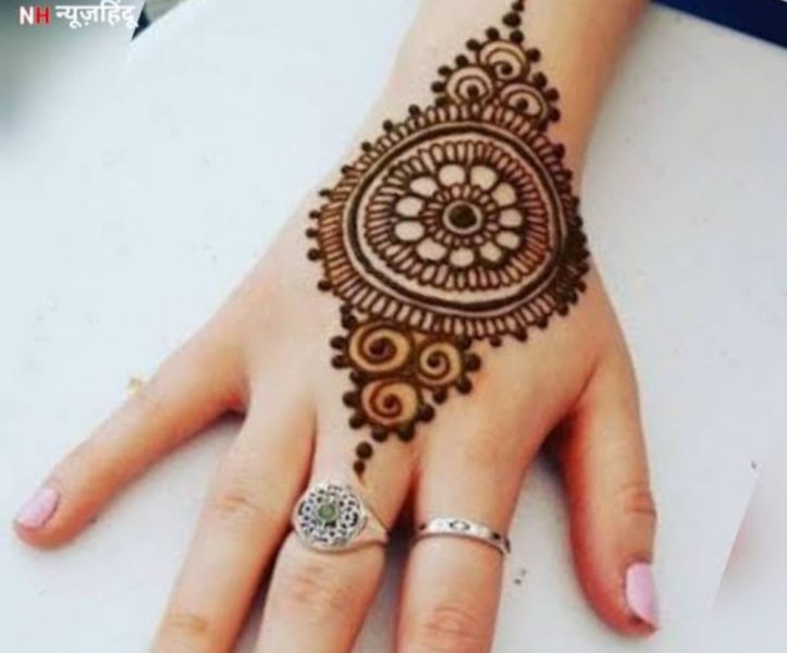 simple mehndi design