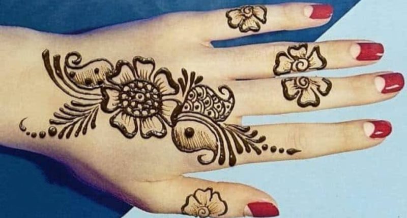 simple mehndi design